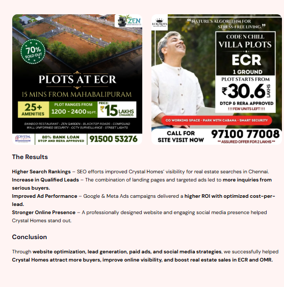 Crystal Homes campaign visual